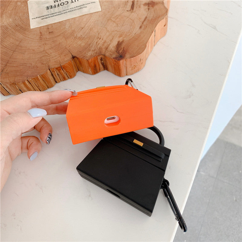 Fashion Stylish Designer Handbag Inspired for Ladies AirPods Case Cover – Premium Silicone Protection for AirPods 1/2/3/4 & AirPods Pro – Stylish, Durable & Shockproof