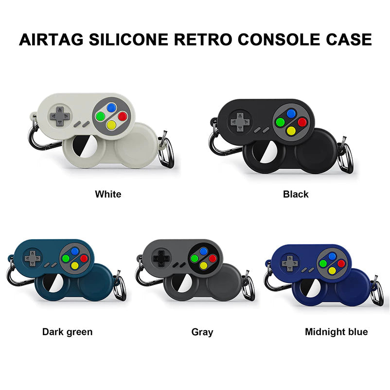 Premium Games Console Controller Tech Geek inspired Silcione Apple AirTag Case Holder – Stylish, Durable, and Secure Protection for Your AirTag