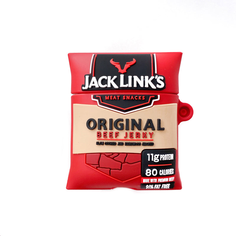 Snacks Beef Jerky Food Inspired  Gift For Him / Gift For Her AirPods Case Cover – Premium Silicone Protection for AirPods 1/2/3/4 & AirPods Pro – Stylish, Durable & Shockproof