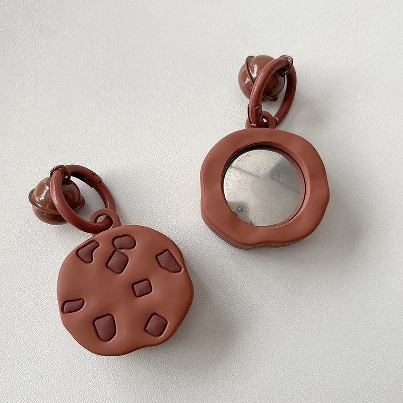 Premium Chocolate Cookie Food Snacks inspired Apple AirTag Case Holder – Stylish, Durable, and Secure Protection for Your AirTag