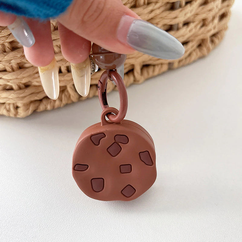 Premium Chocolate Cookie Food Snacks inspired Apple AirTag Case Holder – Stylish, Durable, and Secure Protection for Your AirTag