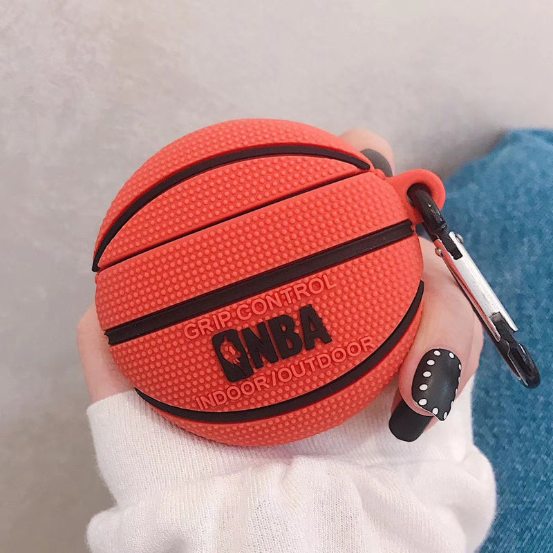 Sports Basketball Soccer Football Inspired AirPods Case Cover – Premium Silicone Protection for AirPods 1/2/3/4 & AirPods Pro – Stylish, Durable & Shockproof