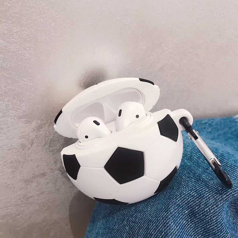 Sports Basketball Soccer Football Inspired AirPods Case Cover – Premium Silicone Protection for AirPods 1/2/3/4 & AirPods Pro – Stylish, Durable & Shockproof