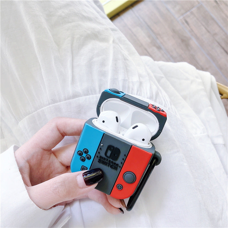 Games Console Geek Gamer Inspired AirPods Case Cover – Premium Silicone Protection for AirPods 1/2/3/4 & AirPods Pro – Stylish, Durable & Shockproof