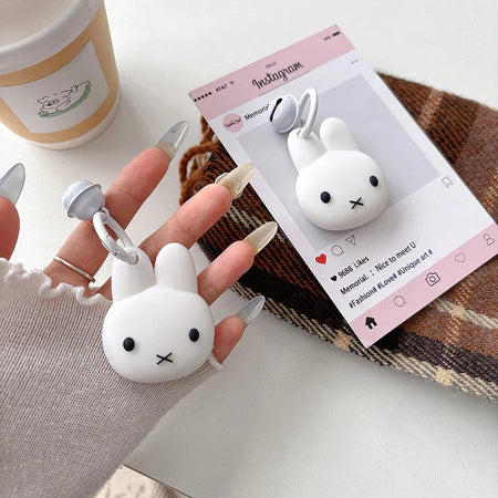 Premium Rabbit Animal Pets Apple AirTag Case Holder – Stylish, Durable, and Secure Protection for Your AirTag