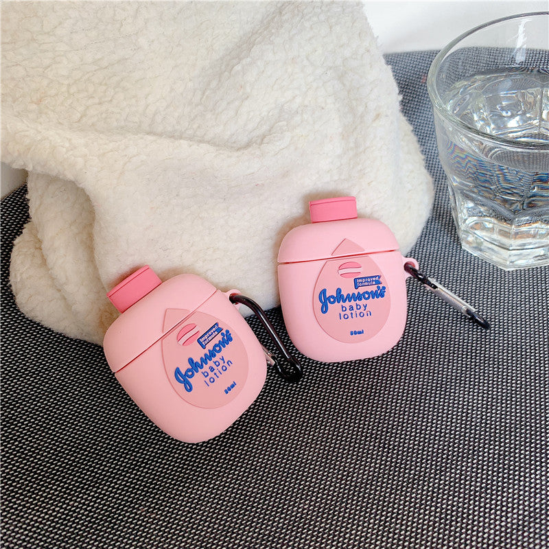 Baby Lotion AirPods Case Cover – 3D Premium Silicone Protection for AirPods 1/2/3/4 & AirPods Pro – Stylish, Durable & Shockproof