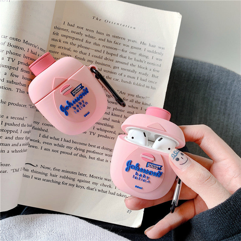 Baby Lotion AirPods Case Cover – 3D Premium Silicone Protection for AirPods 1/2/3/4 & AirPods Pro – Stylish, Durable & Shockproof